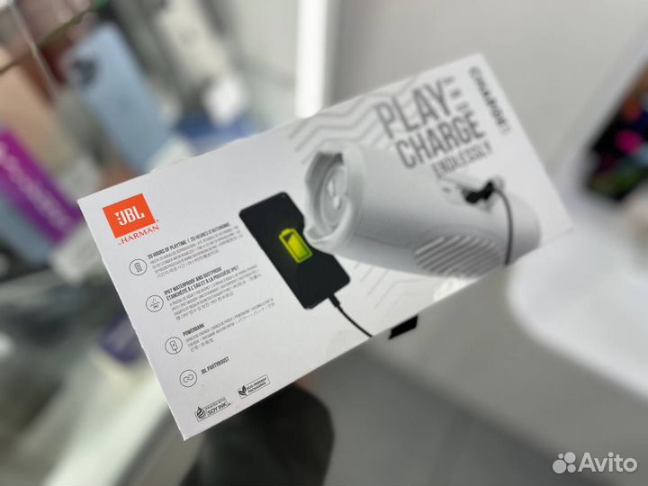 Портативная колонка JBL charge 5 White