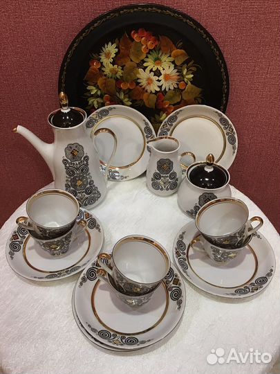 Сервиз кофейный Рижский винтаж