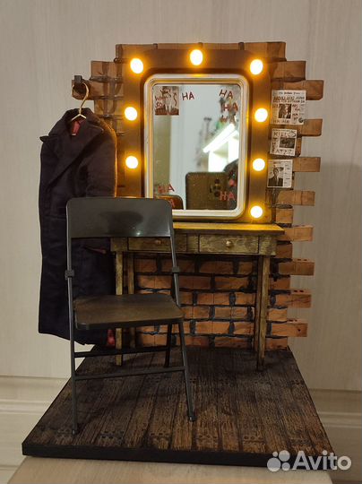 HotToys DX Joker Ledger 1/6 custom diorama диорама