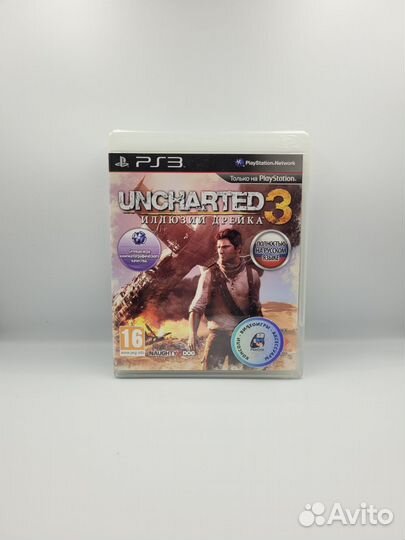 Uncharted 3: Иллюзии Дрейка PS3 (б/у, рус.)