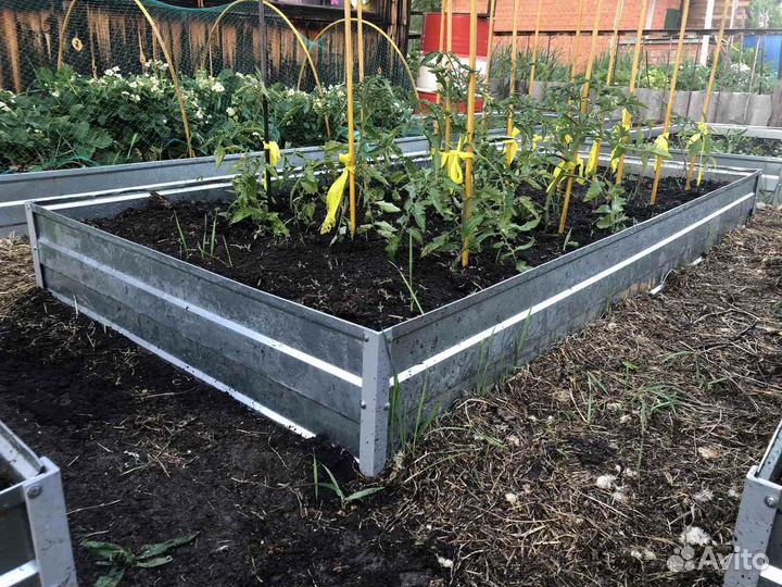 Грядки оцинкованные 2*1