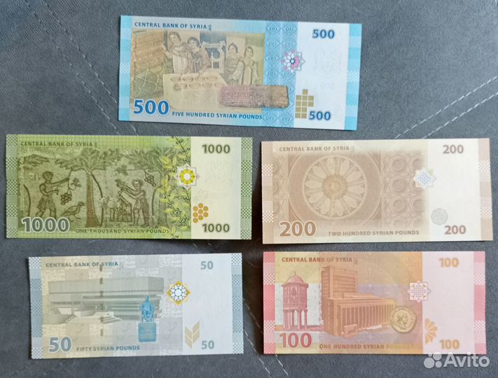Купюры Сирии
