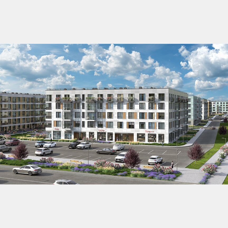 2-к. квартира, 52,1 м², 4/5 эт.