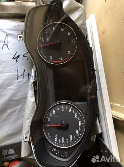 Панель приборов на Audi A6