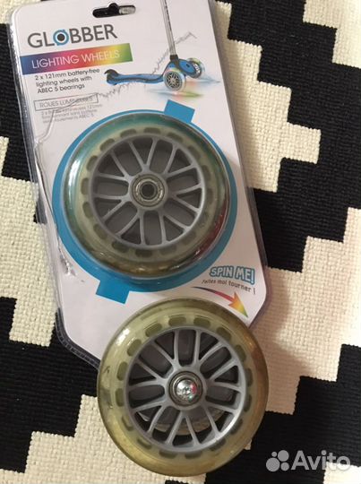 Колеса globber не светящиеся