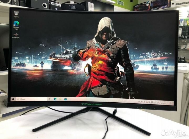 Монитор Titan Army N27SH2 240гц изогнутый