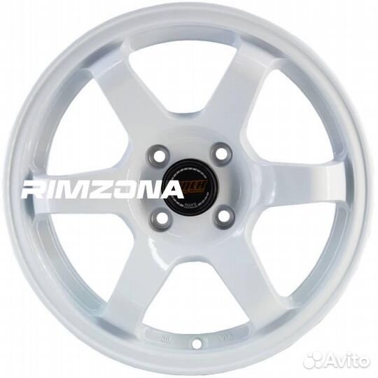 Литые диски rays R16 4x100 srt. Примерка