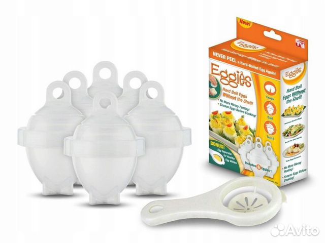 Формы для варки яиц без скорлупы Eggies (Эггиз) 6ш