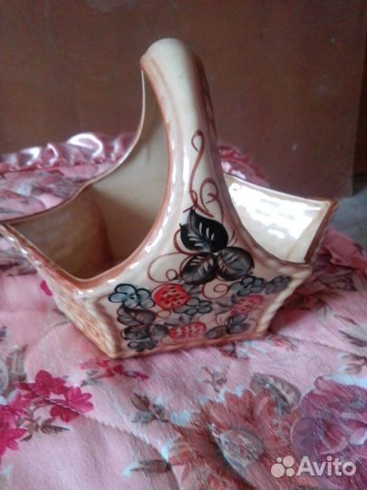 Корзинка керамическая керамика