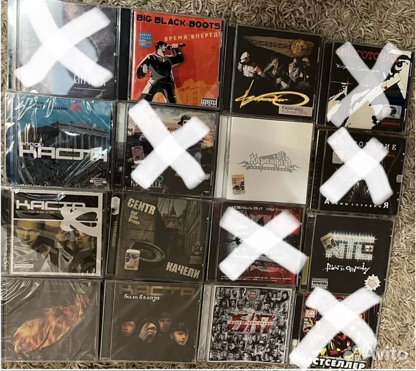 Продам Cd диски с музыкой русский рэп хип хоп