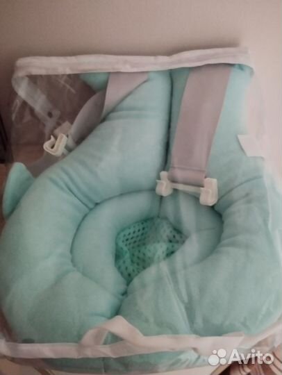 Горка для купания LaLa-Kids, гамак, матрасик