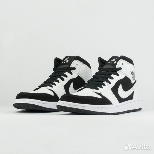 Кроссовки Nike Air Jordan 1 White / Black