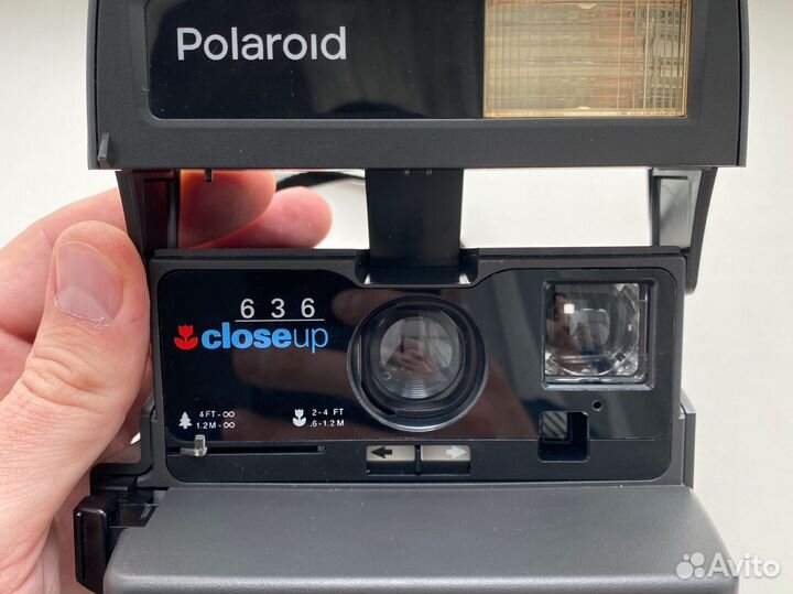 Polaroid 636 closeup