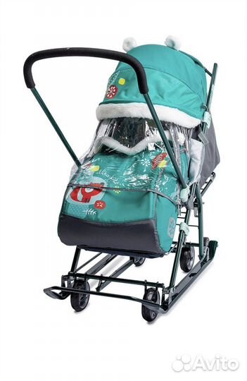 Детские санки коляска ника