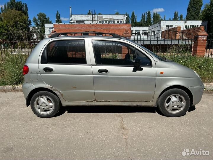 Daewoo Matiz 0.8 МТ, 2007, битый, 175 676 км