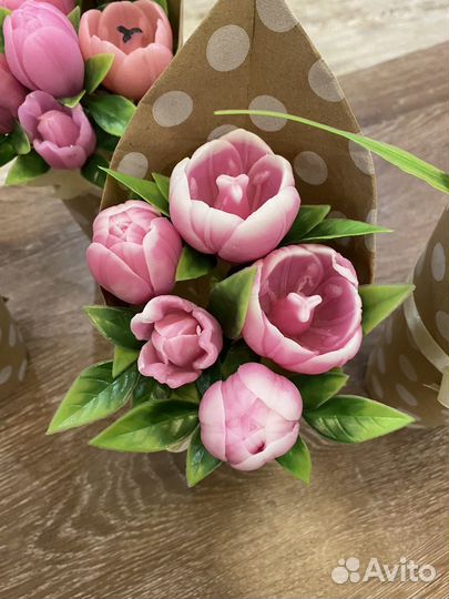 Букет из мыла ручной работы