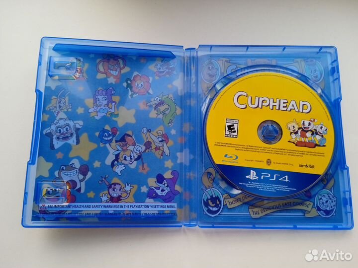 Диски на ps4 cuphead