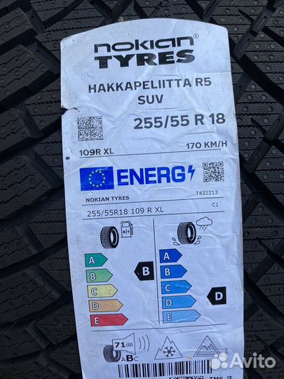 Nokian Tyres Hakkapeliitta R5 SUV 255/55 R18 109R