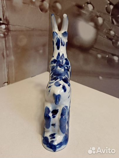 Козёл, Гжель\Дефект