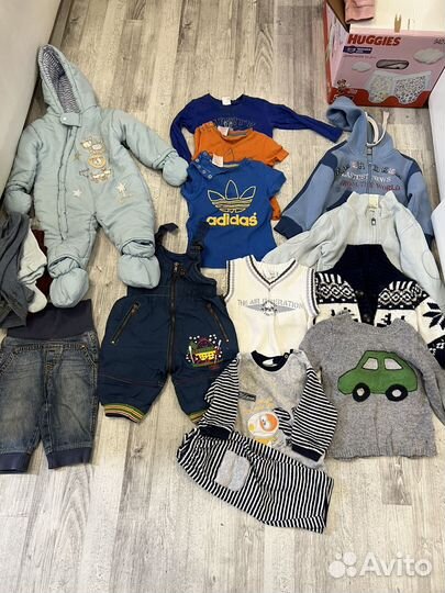 Вещи пакетом от 0 до 1,6 лет