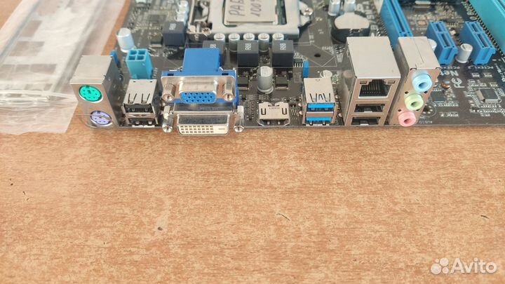 Мат. плата ASUs B75M-A сокет 1155 ddr3x2