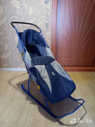 Коляска санки