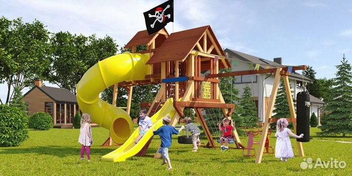 Спортивный комплекс шведская стенка турник