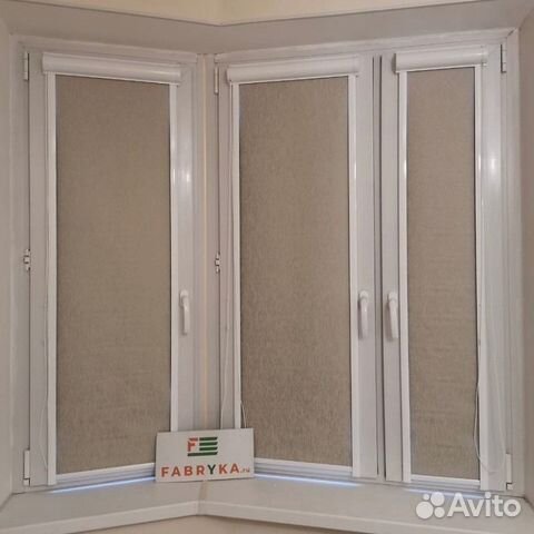 Рулонные шторы на леске