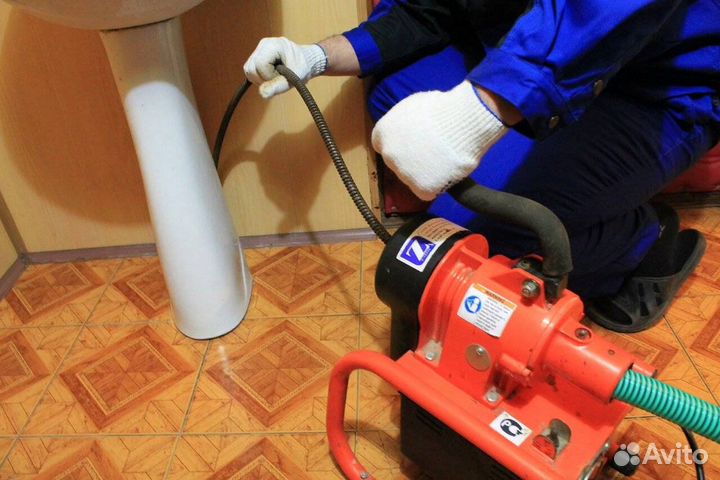 Прочистка канализации/Сантехник/Устранение засоров