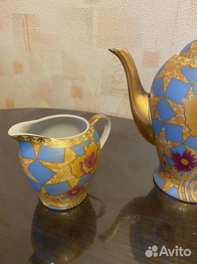 Чайный сервиз 6 персон 15 предметов фарфор