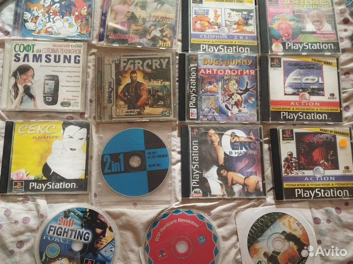 Игры для Sony playstation 1