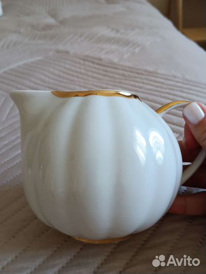 Молочник сливочник Дулево