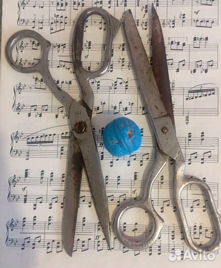 СССР — 50-е годы. Ножницы кованые старинные