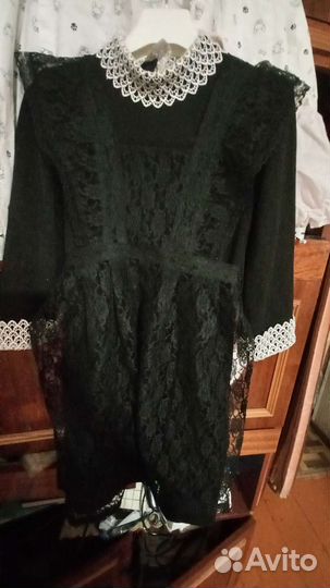 Школьный фартук и платье