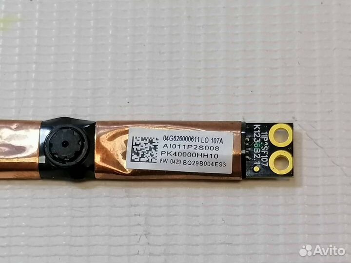 Вебкамера для Asus X75A PK40000HH10