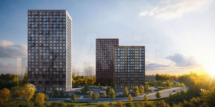 1-к. квартира, 32,6 м², 2/25 эт.