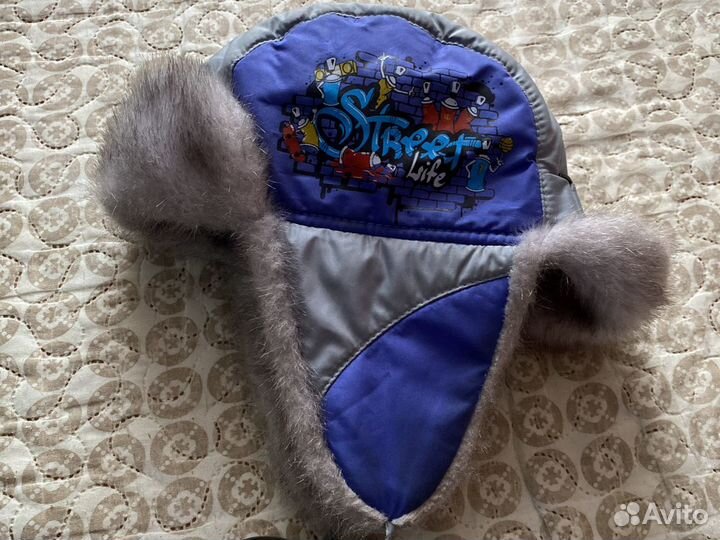 Шапка для мальчика зима