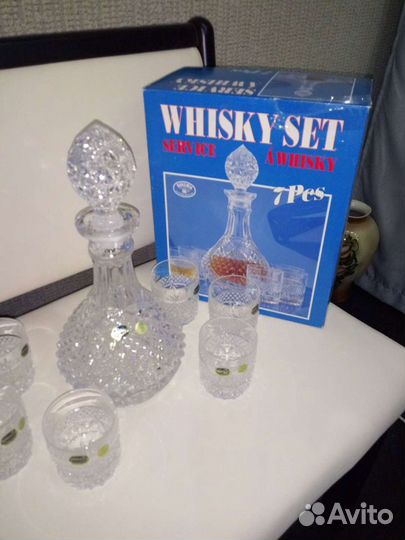 Набор для сервировки bohemia хрусталь штоф 740мл