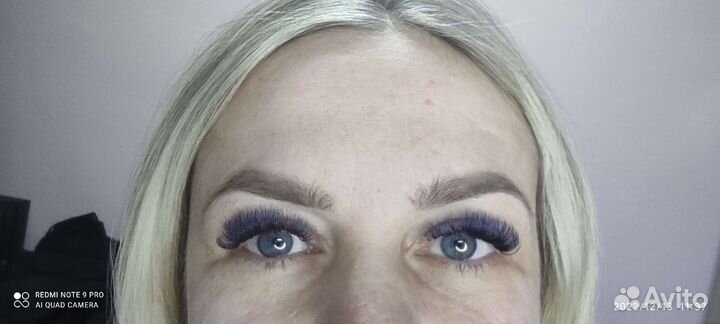 Наращивание ресниц быстро