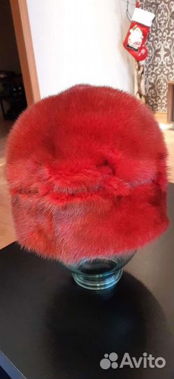 Шапка норковая женская