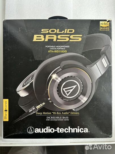 Наушники Audio-Technica ATH-WS1100iS Новые