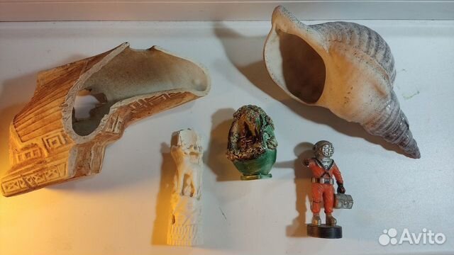 Декорации для аквариума (корабль)