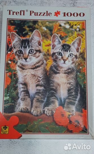 Пазл castorland 1000 и 500 деталей