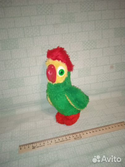 Попугай мягкая игрушка СССР