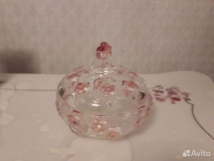 Вазочка с крышкой(Германия)