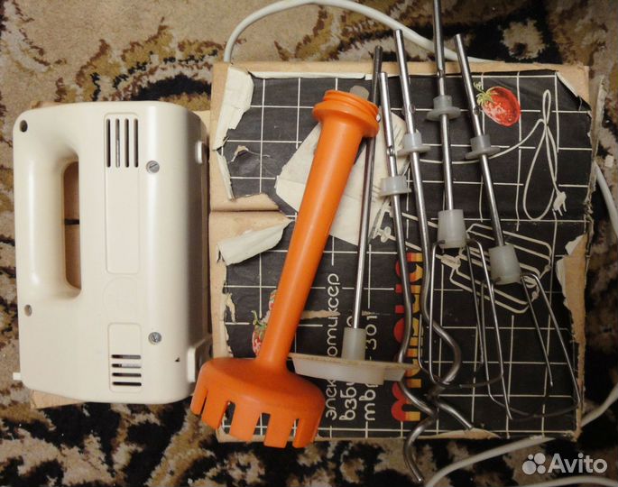 Электромиксер-взбивалка «Мария» времен СССР