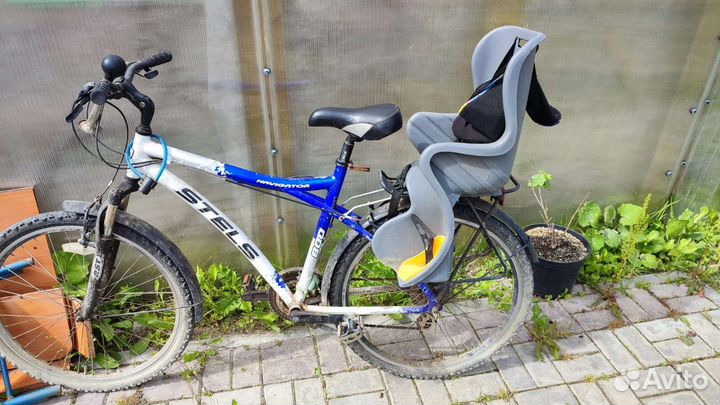 Детское велокресло на багажник