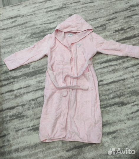 Махровый халат для девочки