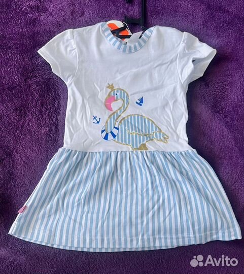 Платье для девочки летнее новое хб
