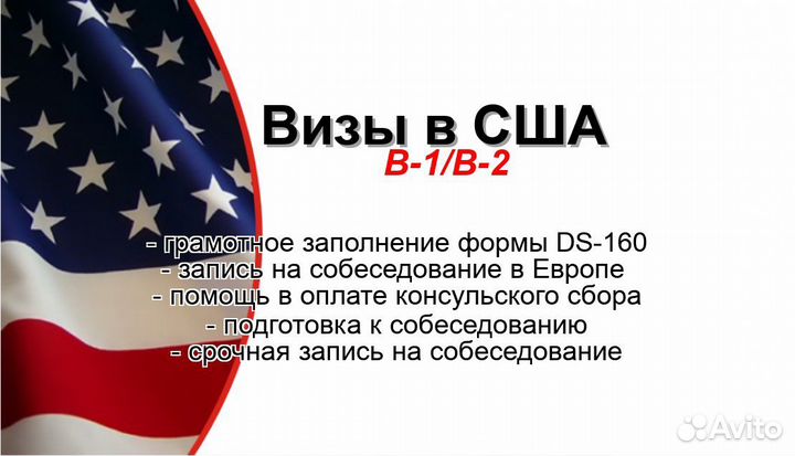 Визы в США и не только